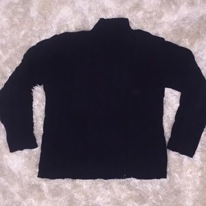 HUGO BOSS knitted navy blue sweater - L